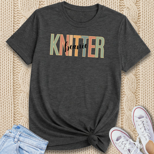 Beanie Knitter T-Shirt