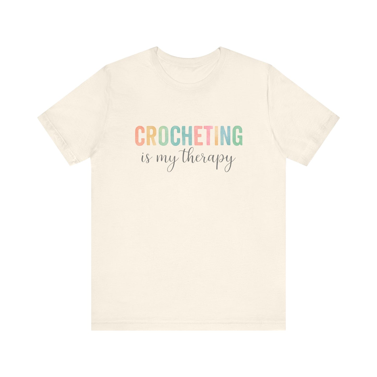 Crocheting is my therapy T-Shirt