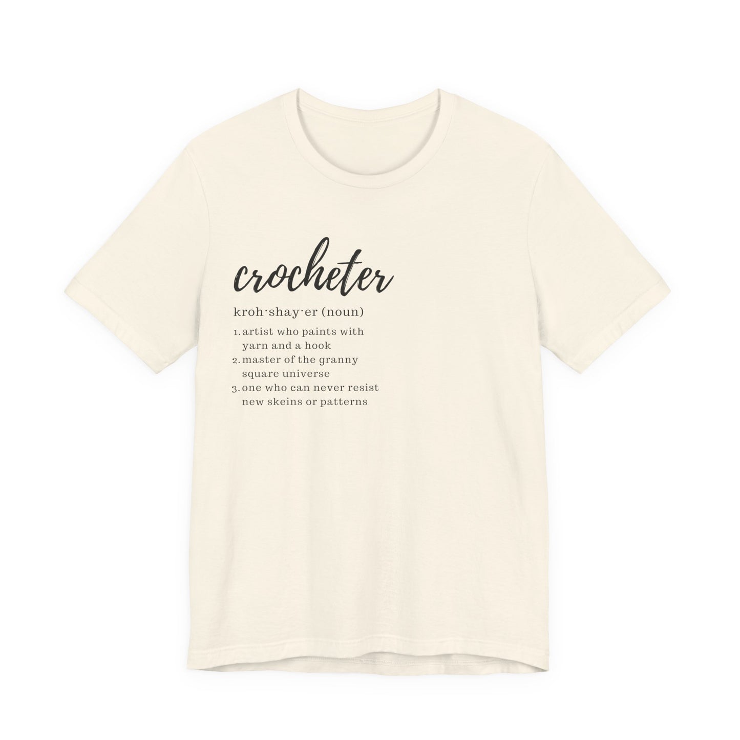 Crocheter kroh-shay-er T-Shirt