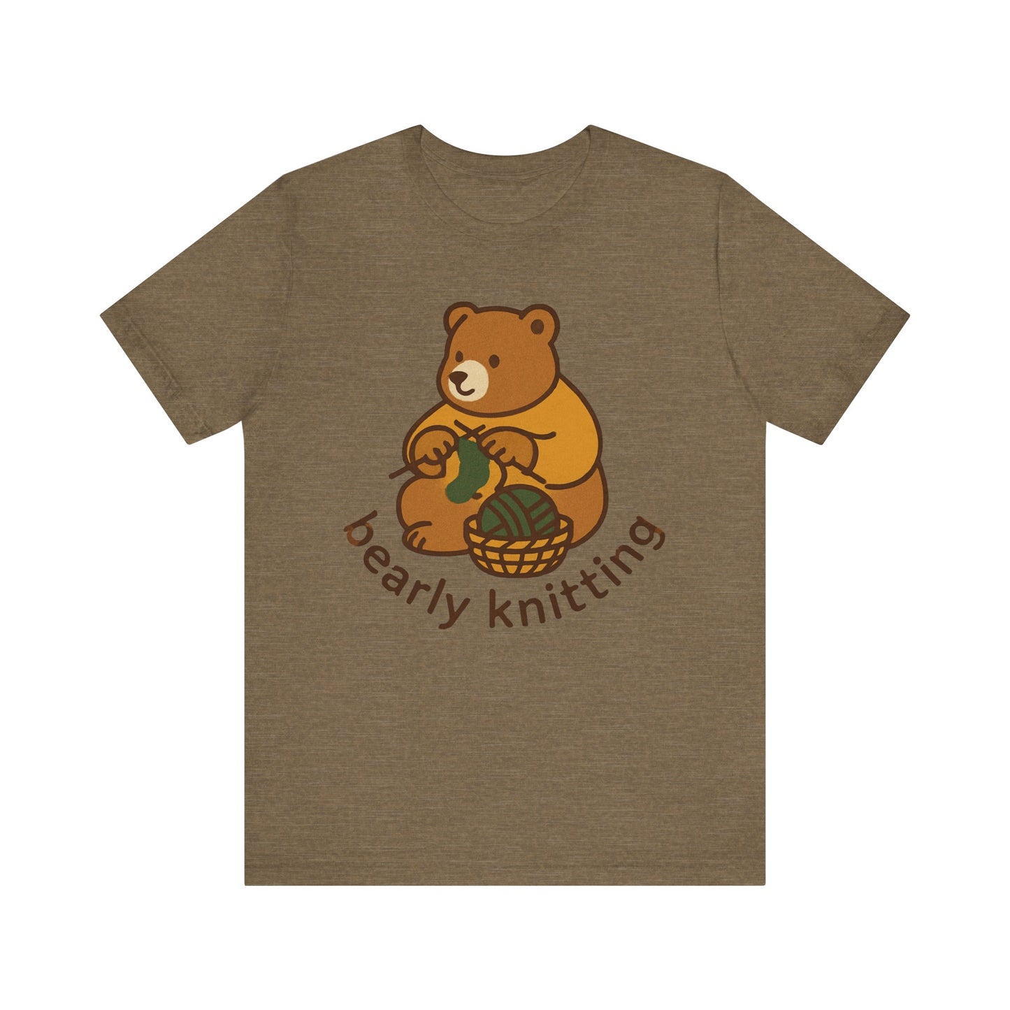 Bearly Knitting T-Shirt