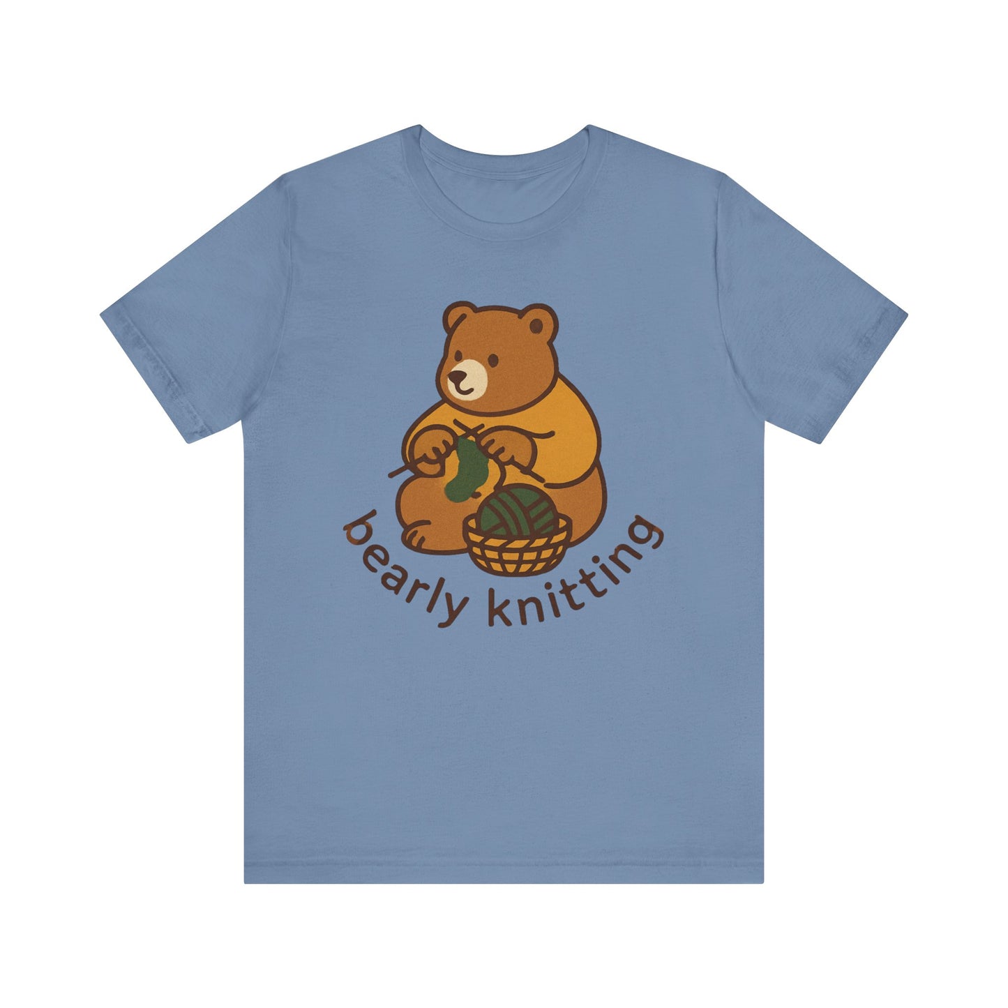 Bearly Knitting T-Shirt