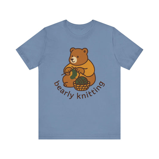 Bearly Knitting T-Shirt