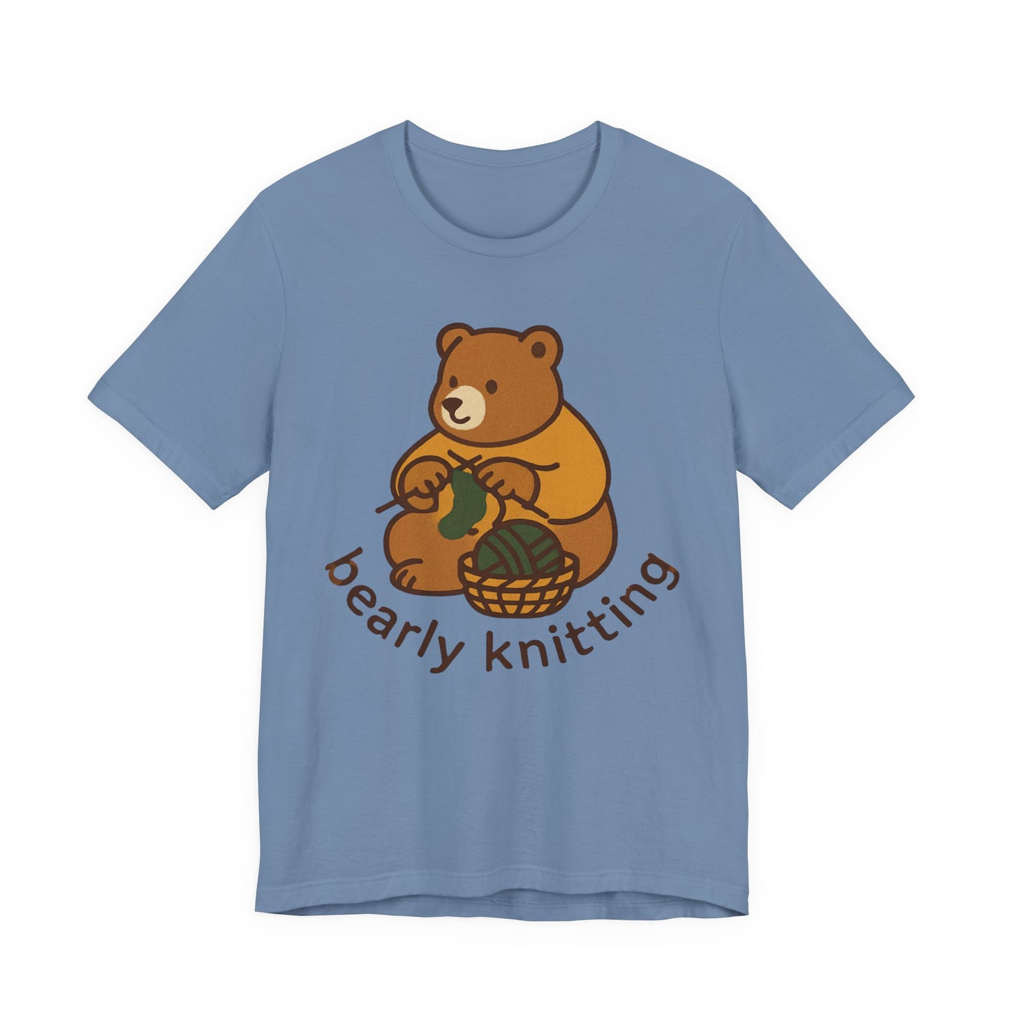 Bearly Knitting T-Shirt
