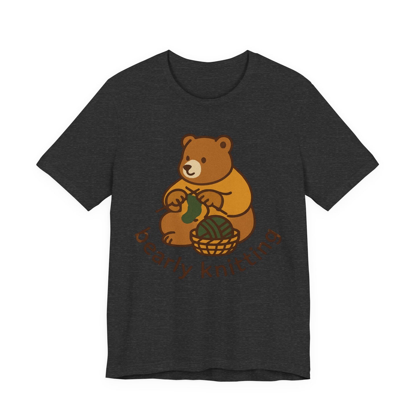Bearly Knitting T-Shirt