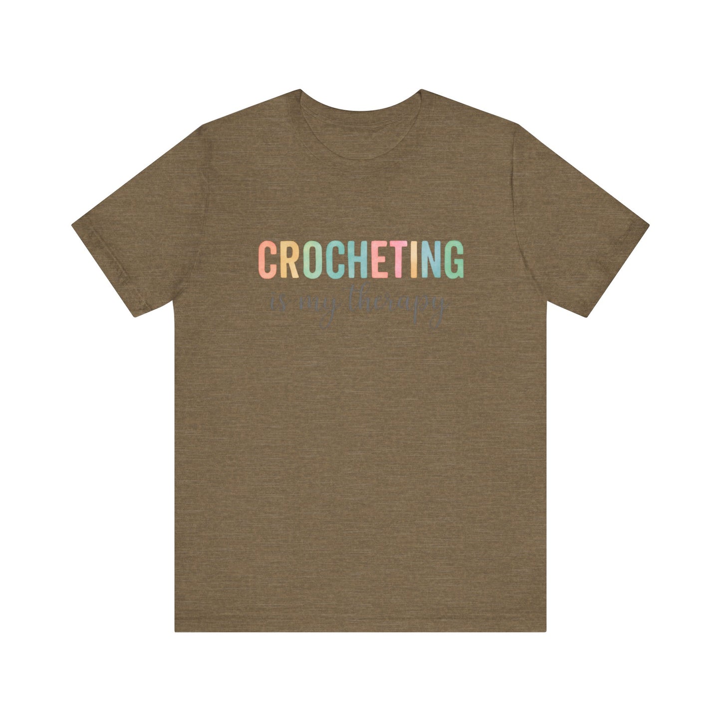 Crocheting is my therapy T-Shirt