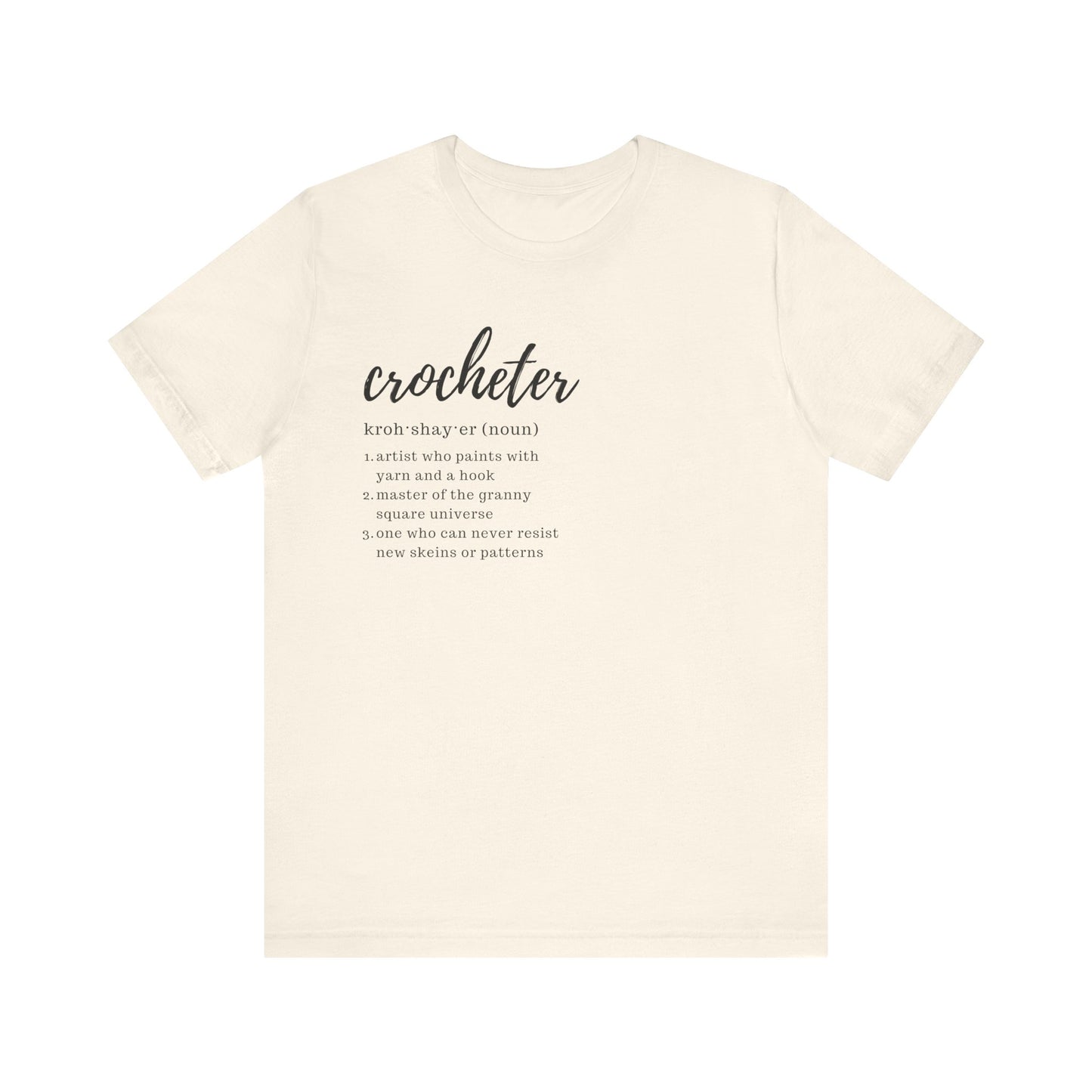Crocheter kroh-shay-er T-Shirt
