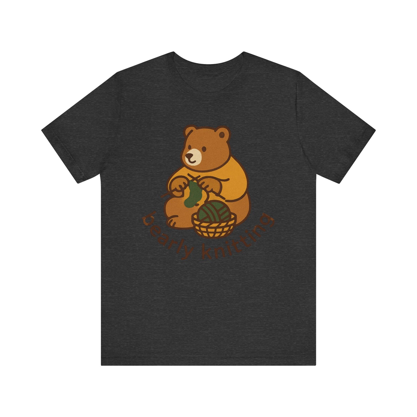 Bearly Knitting T-Shirt