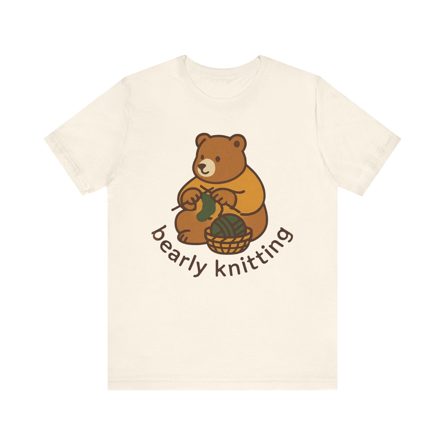 Bearly Knitting T-Shirt