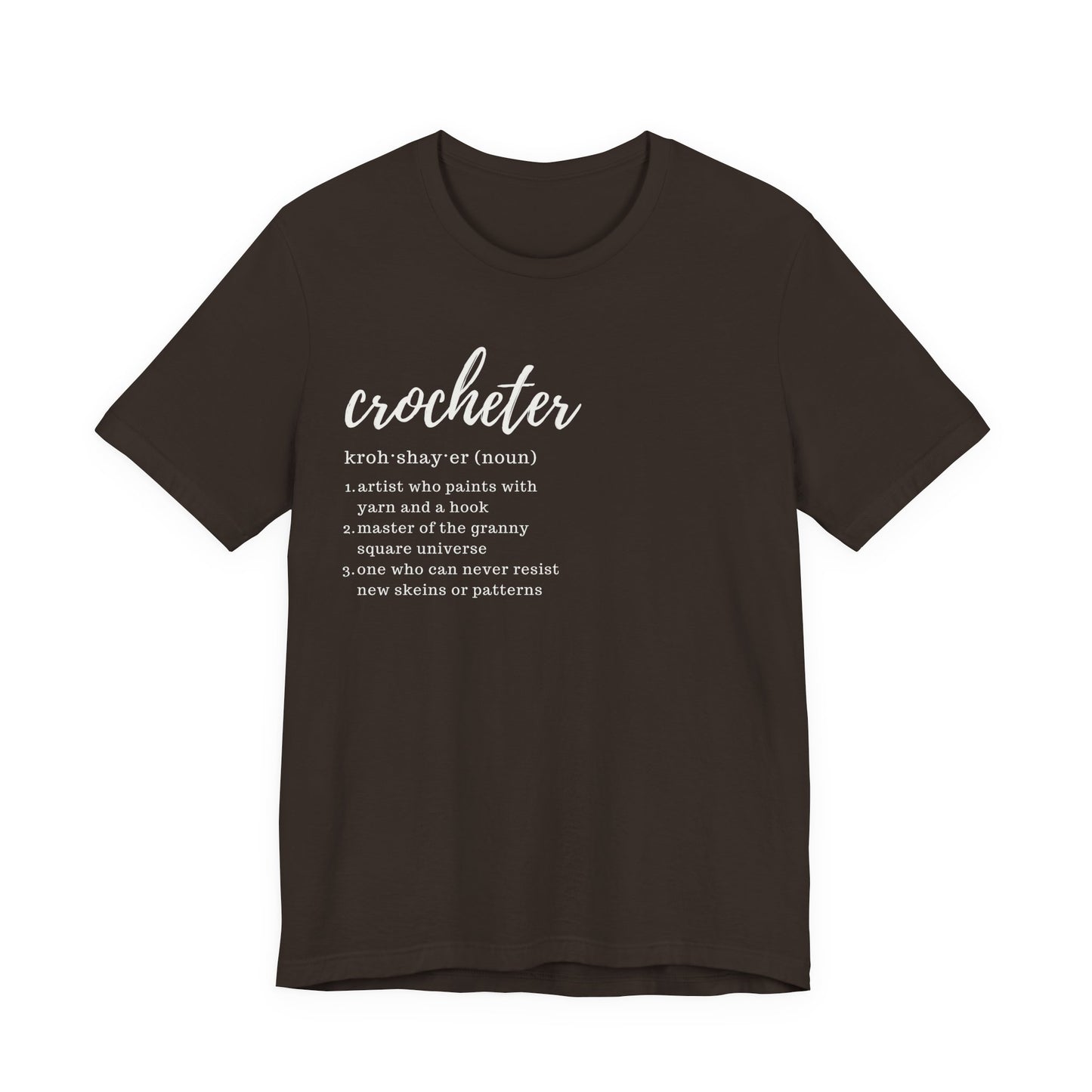 Crocheter kroh-shay-er T-Shirt