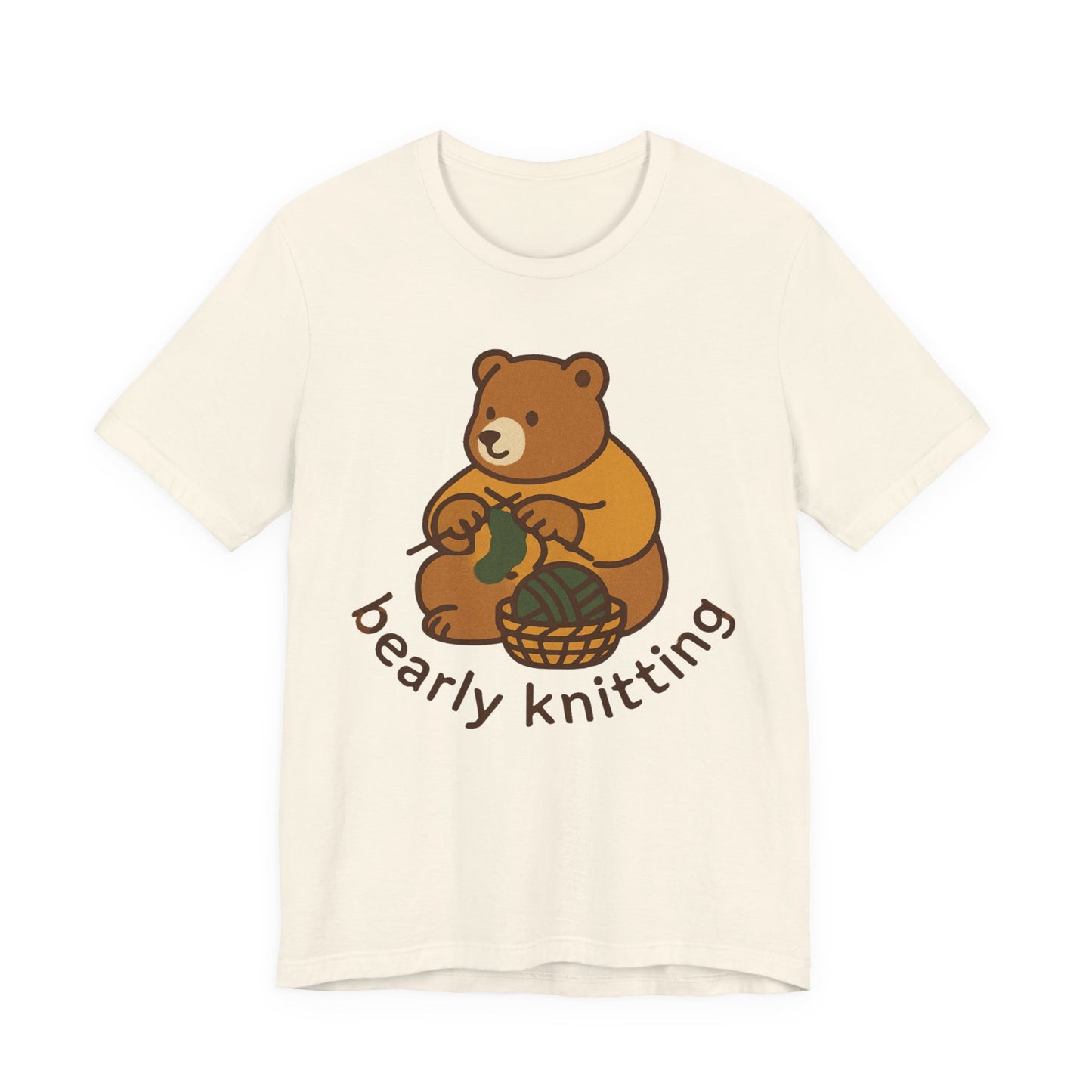 Bearly Knitting T-Shirt